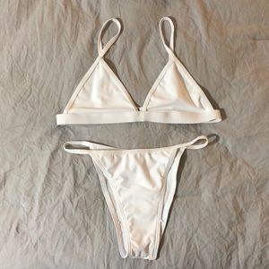 BRAND NEW!!! White Bikini!!